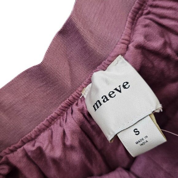 Anthropologie Maeve Tiered Tulle Maxi Skirt, Pull On, Poofy, Polka Dot, Small - Picture 7 of 9